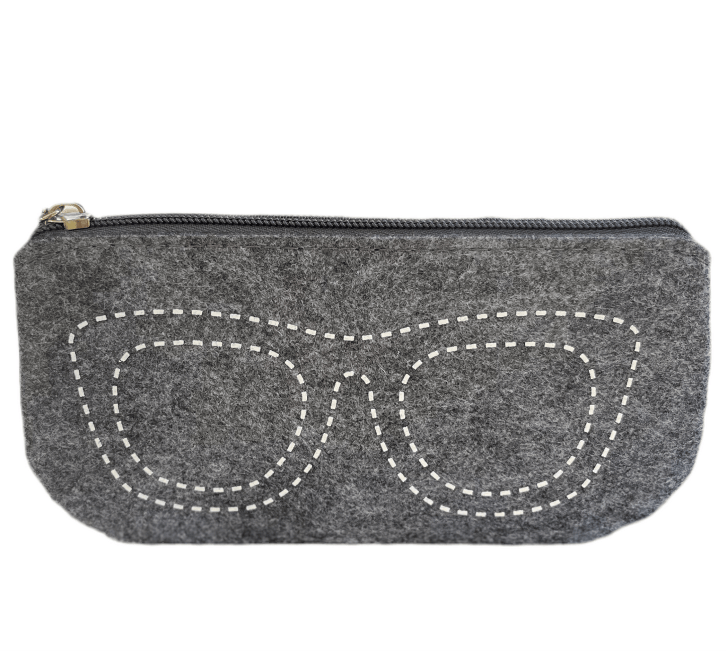 Charcoal eyewear case with silver accent - Tote South Africa