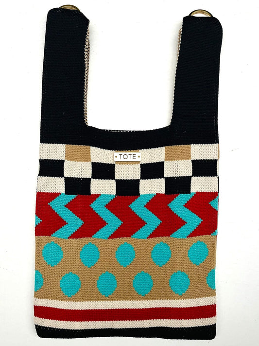 Tote Petite Shopper - Multi - colour pattern - Tote South Africa