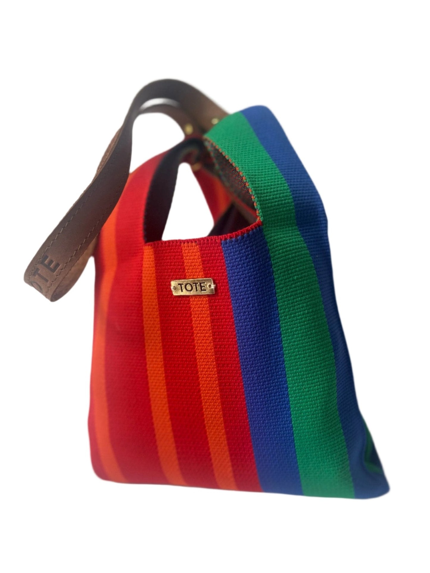 Tote Petite Shopper - Multi - colour stripe - Tote South Africa