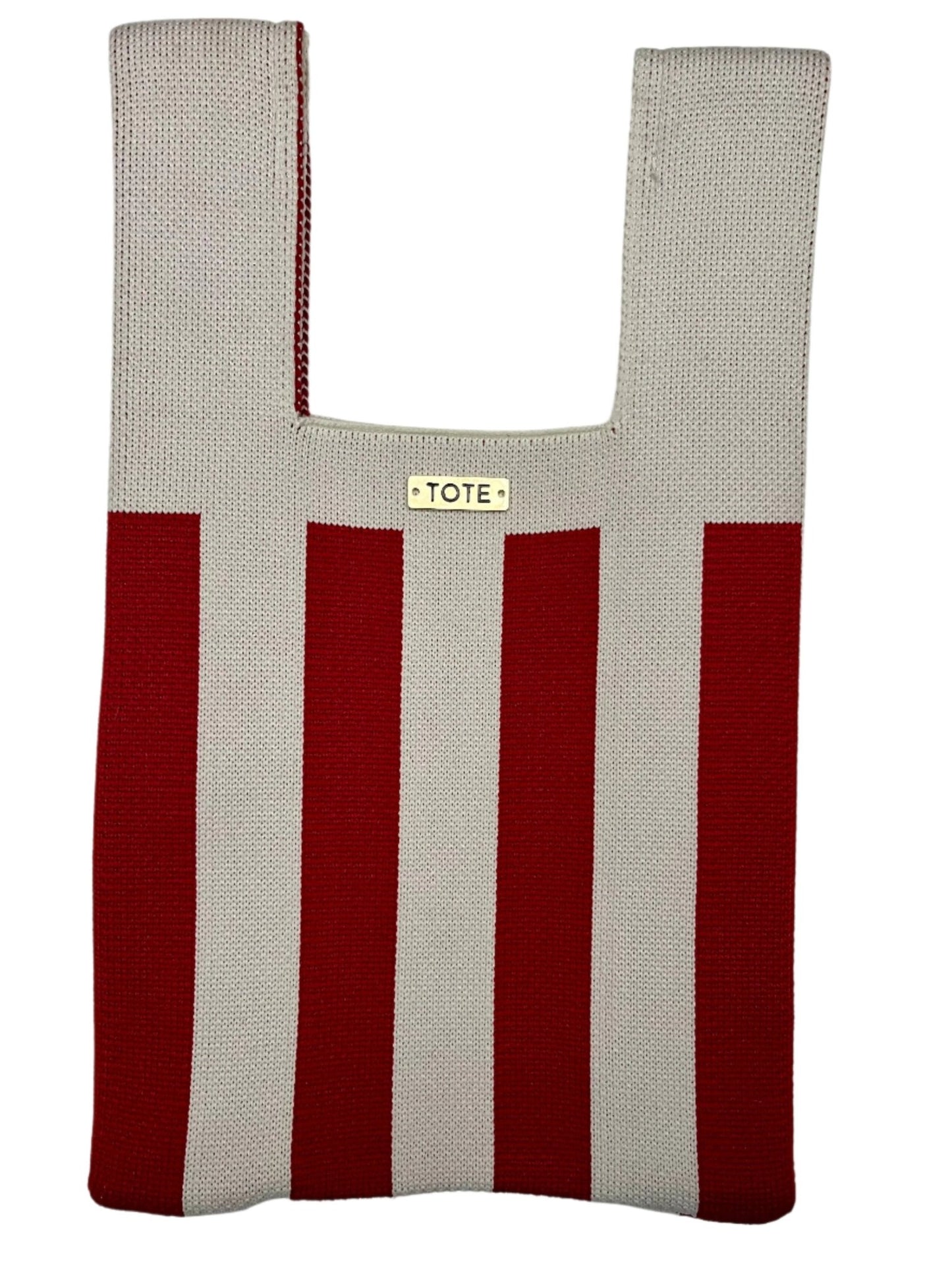 Tote Petite Shopper - Red stripe - Tote South Africa