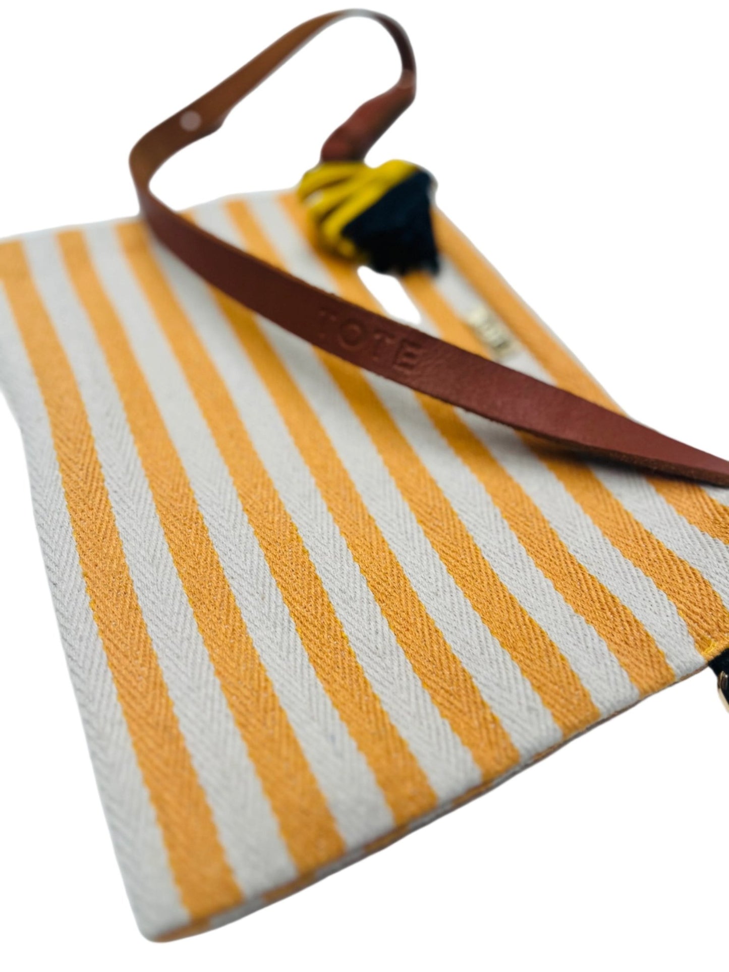 Tote Sling Bag - Yellow stripe - Tote South Africa