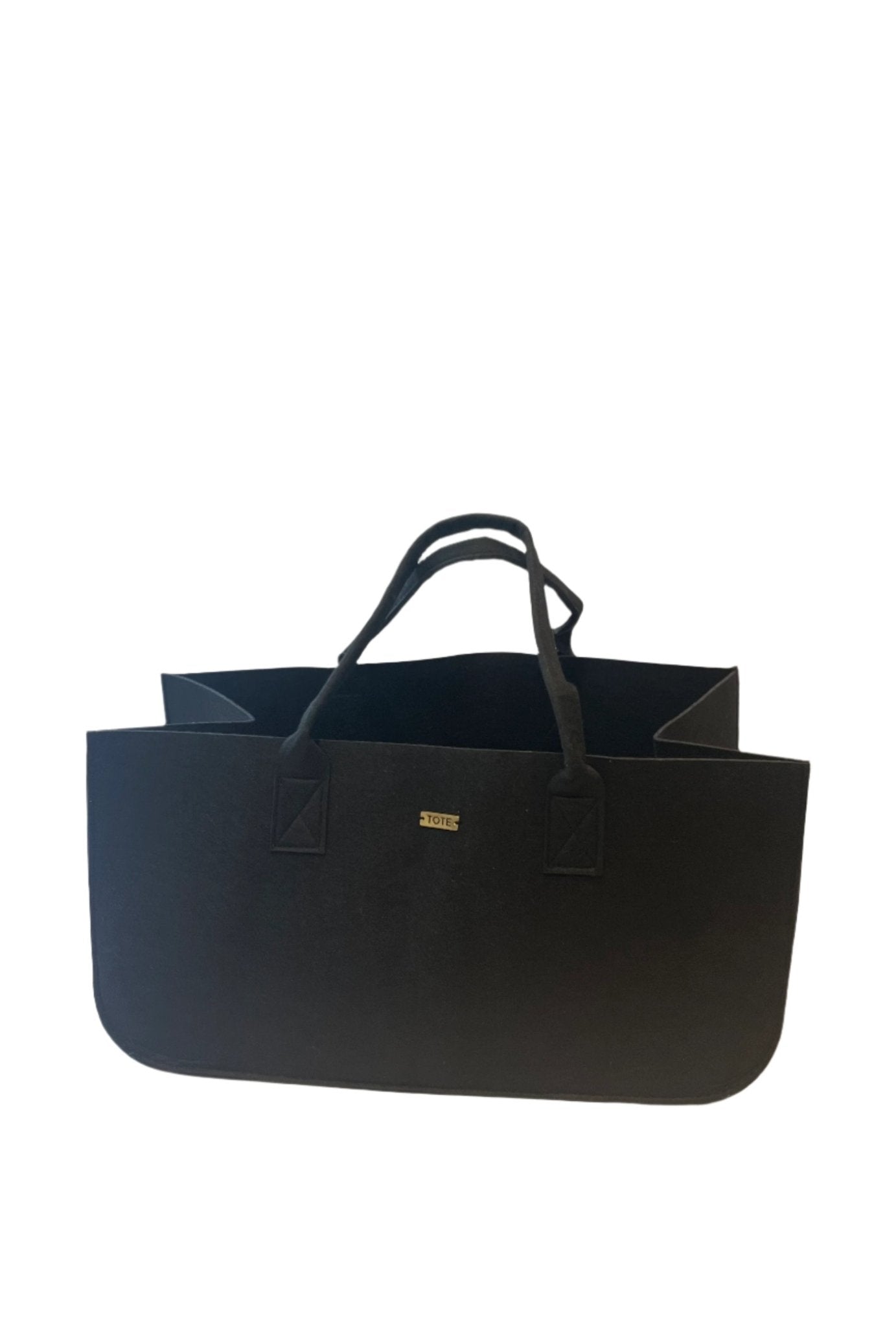 Tote XL Felt Shopper - Black - Tote South Africa